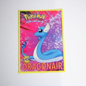 Dragonair Pokemon Postcard Vintage 90s Nintendo #148 Dragon Type Unposted